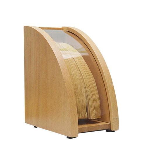 Porte-filtre à café Support de rangement pour le Boîte à filtres Base de  papier Présentoir en bois V