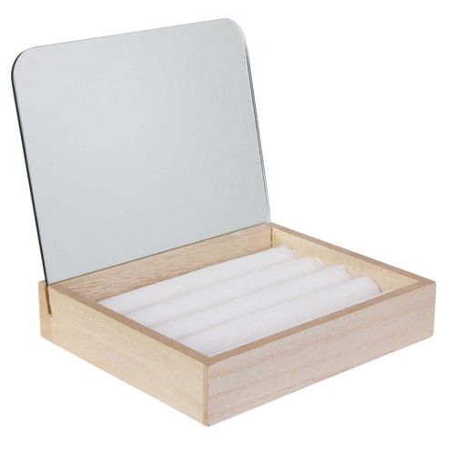 Boite à Bijoux Miroir Sp?Ciale Bagues