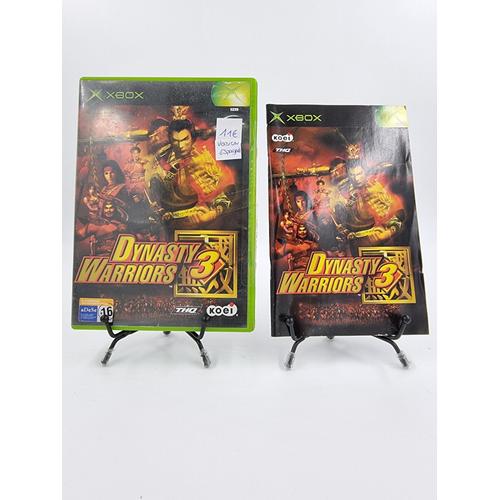 Jeu Xbox 1ère Génération Dynasty Warriors 3 (Version Espagnol)