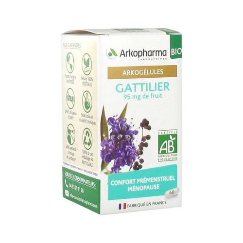 Arkopharma Arkogélules Gattilier Bio 60 Gélules 