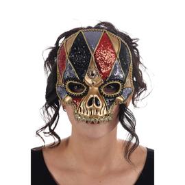 Masque de Venise Colombine cygne noir Carnaval deguisement
