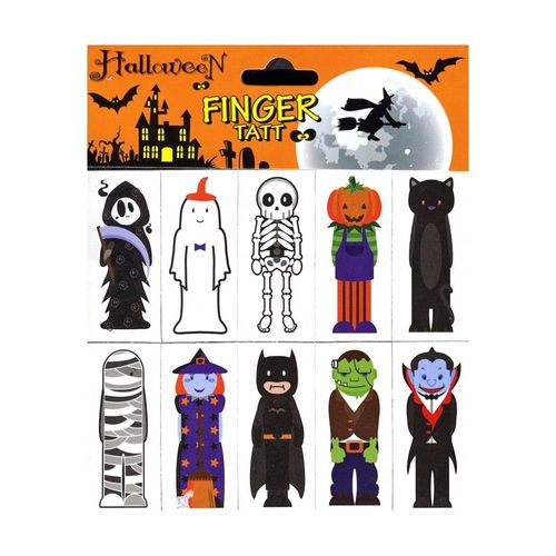 Tatouage Doigt Halloween