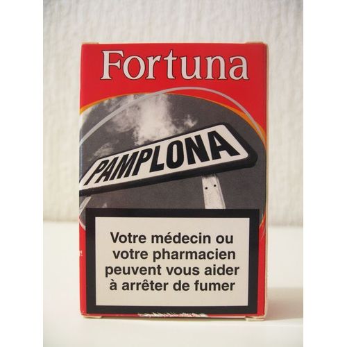 Paquet Publicitaire Cigarettes Fortuna Rouge