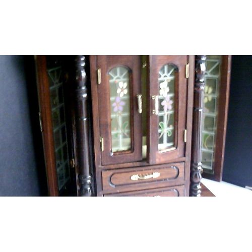 Armoire A Bijoux En Bois
