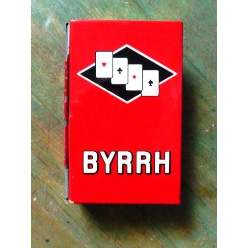 Boite A Cates Metalique Byrrh