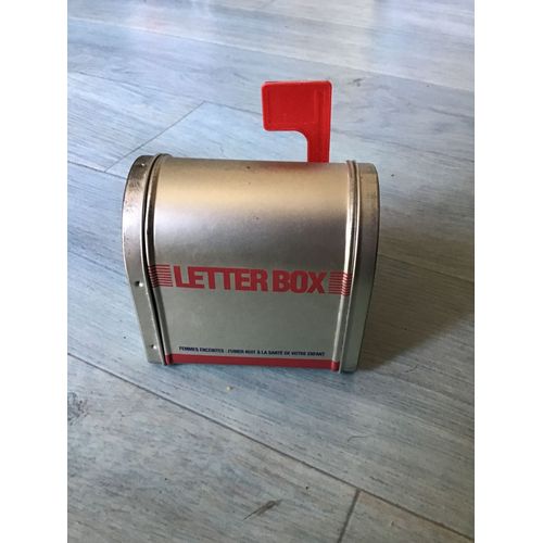 Boite En Métal En Forme De Boîte Aux Lettres Américaine