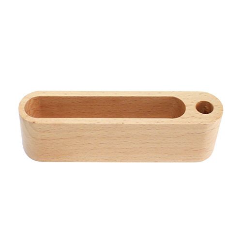 Organisateur Bureau Porte-Cartes Professionnelles Avec Porte-Stylo Naturel Decoratif Pratique Simple En Bois Maison Bureau Boîte De Rangement Lisse