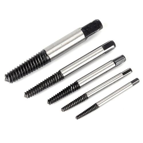 Mtf 5 Pieces Extracteur De Vis Forets Guide Casse Endommage Boulon Dissolvant Boîte De Rangement Outils De Reparation 1/8 \