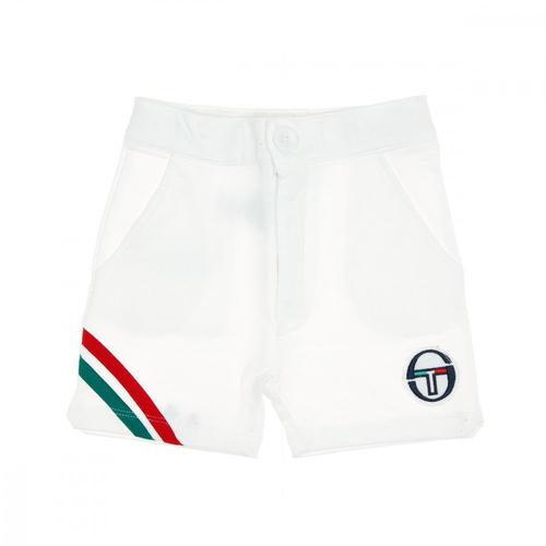 Short Blanc Bébé Garçon Sergio Tacchini