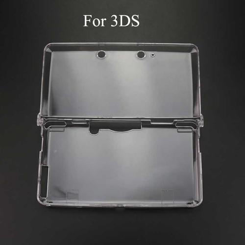 Pour 3ds - Coque De Protection Transparente En Cristal Dur Pour Nintendo Ds Lite