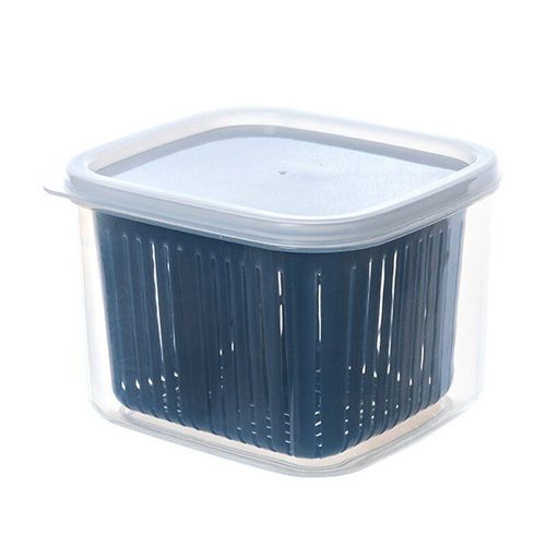 Boîte De Rangement Pour Oignon Vert, Style Nordique, Égouttoir, Boîte Scellée Pour Cuisine, Réfrigérateur Compartimenté, Boîte De Conservation Pour La Fraîcheur