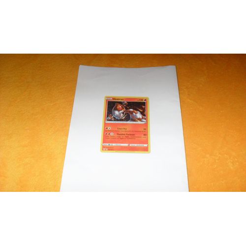 Pokemon ! Heatran 025/189 Holo Epee Bouclier Tenebres Embrasées