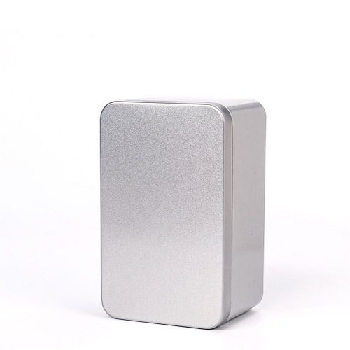 Soy2 Boîte Rectangulaire En Fer Blanc Mini Portable The Feuille Stockage Conteneur Bonbons Organisateur Maison Boîte De Rangement Taille 13x8x6cm A30