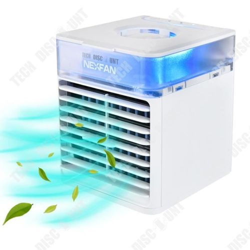 TD? LED color? refroidisseur d'air bureau chambre petit climatiseur mobile st?rilisation multifonction USB ventilateur de climatisat