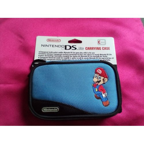 Sacoche Nintendo Ds Lite Mario Bleu Ciel