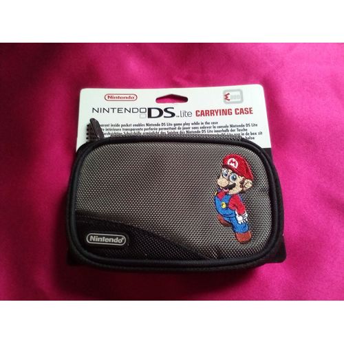 Pochette Grise Mario Pour Nintendo Ds Lite