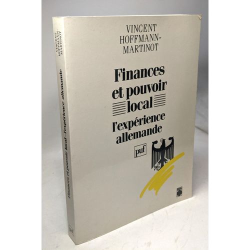 Finances Et Pouvoir Local Experience Allemande