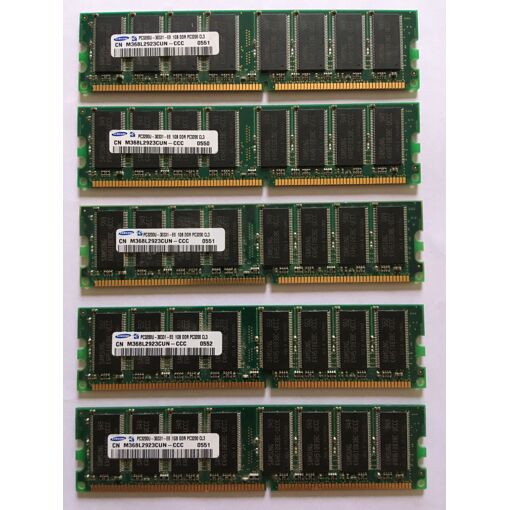 samsung 1GB DDR PC3200 CL3