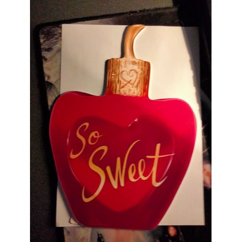 Support En Carton Pub Parfum - So Sweet