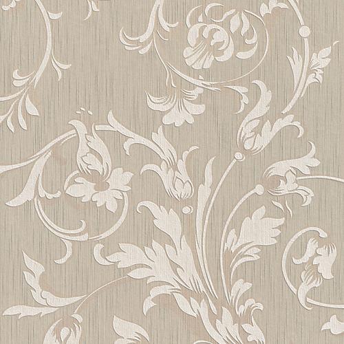 Papier peint aspect textile Profhome 956331-GU papier peint textile texturé à l'aspect textile mat beige 5,33 m2