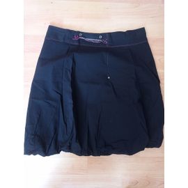 Jupe Noire Boule "Kiabi" T.38
