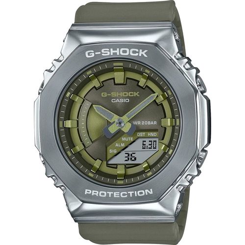 Casio Montre Vert Analogique - Digital Femmes G-Shock Gm-S2100-3aer