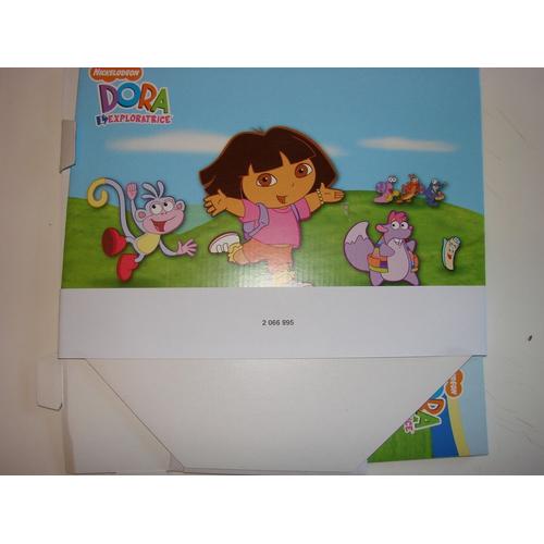 Boite Dora L'exploratrice, Carton, Plusieurs Personnages Diff?rents Sur La Boite, A Monter, Editions Atlas