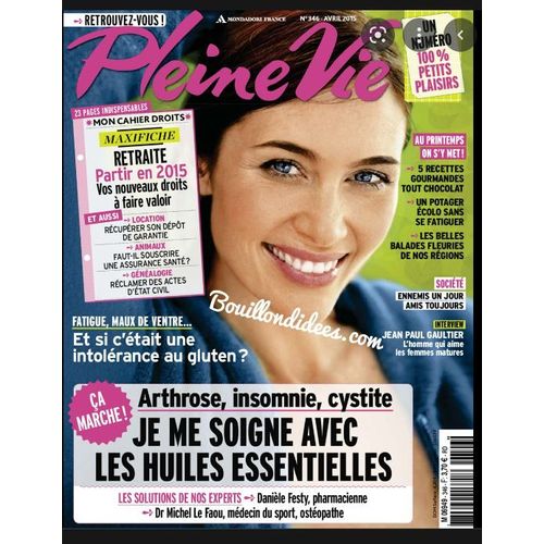Pleine Vie Arthrose,Insomnie,Cystite 346 