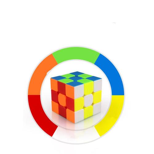 Moyu cube Jeu De Société Rubik Cube Magnétique Sans Autocollant