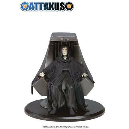 Statue En Résine Star Wars Empereur Palpatine ( Attakus )