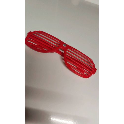 Jouet Lunettes Rouge Plastique 