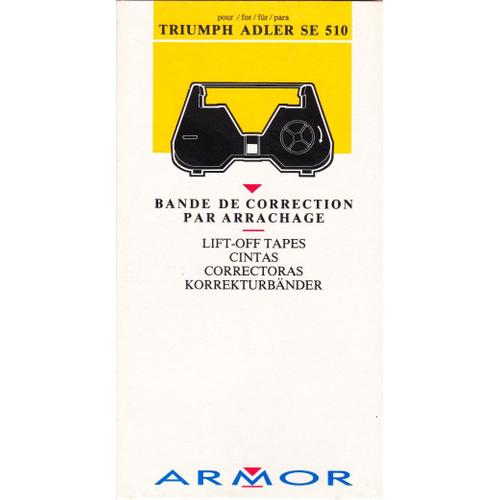 Bande de correction par arrachage pour Triumph Adler SE 510 - ARMOR