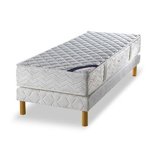 Ensemble Matelas Ressorts Biconiques - Confort Équilibré 90x190cm + Sommier
