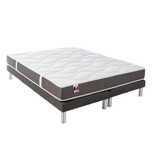 Ensemble Matelas Mousse 35kg 2 Faces De Couchage 160x200