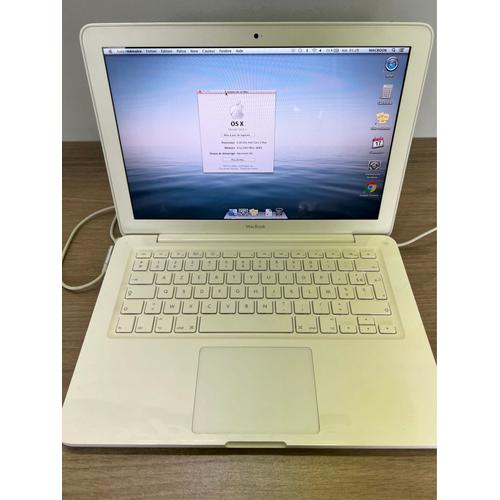 Apple MacBook unibody 2009 13" Intel Core 2 Duo - 2.26 Ghz - Ram 4 Go - SSD 250 Go