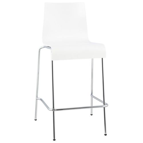 Tabouret Snack Mi-Hauteur 'kwatro Mini' Empilable En Bois Blanc