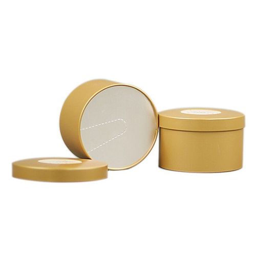 Boîte En Fer Blanc Avec Couvercle À Charnière, Boîte De Rangement Des Aliments En Étain Pour Cartes