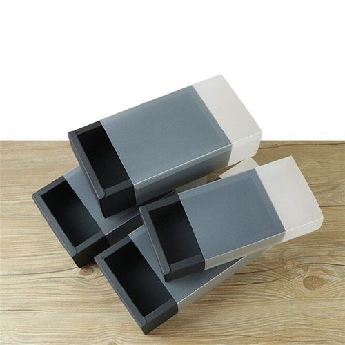 Boîte En Papier Kraft Blanc/Noir De Haute Qualité, 10 Pièces, Emballage Cadeau Pour Gâteaux, Fête De Mariage À Domicile, Boîte De Rangement Pour Muffins
