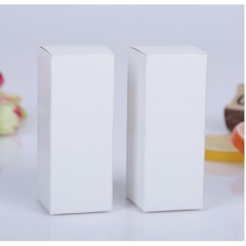 Boîte De Rangement En Papier Kraft Blanc Vide, 100*2.8*9cm, Pour Rouge À Lèvres, Parfum, Huile Essentielle, Tubes À Valves, 2.8 Unités/Lot
