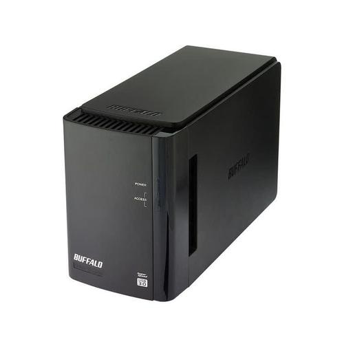 BUFFALO DriveStation Duo USB 3.0 - Baie de disques - 6 To - 2 Baies (SATA-300) - HDD 3 To x 2 - SATA 3Gb/s, USB 3.0 (externe)