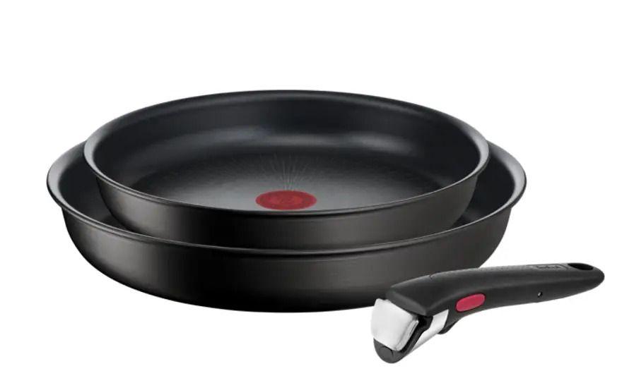 Ingenio Préférence, Poêle wok manche amovible, Antiadhésif, Induction, 26cm