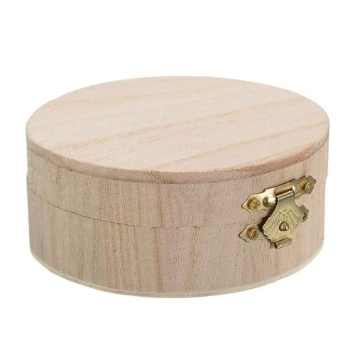 Boîte De Rangement En Bois Avec Couvercle, Serrure Dorée, Boîte De Rangement À Collectionner, Boîtier De Rangement De Bijoux, Montre, Collier, Bracelet, Cadeau