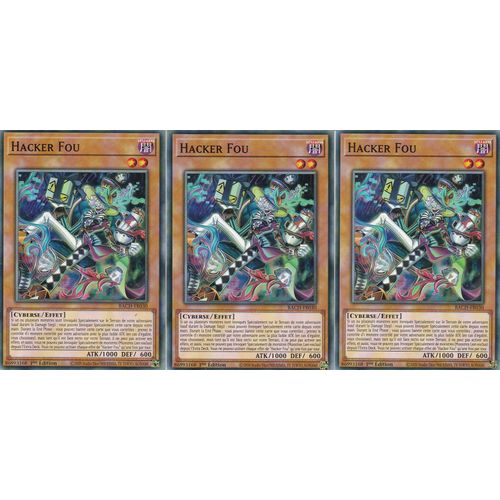 3 X Hacker Fou - Bach-Fr030 -