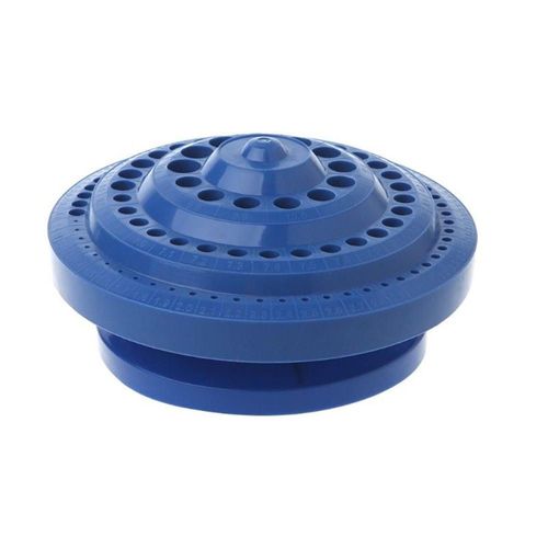 Mallette De Rangement En Plastique Outil De Forage Bleu Mallette De Rangement En Plastique De Forme Ronde Organisateur Dur Trou De Rangement Boîte De Rangement Conteneur De Haute Qualité Livraison Directe