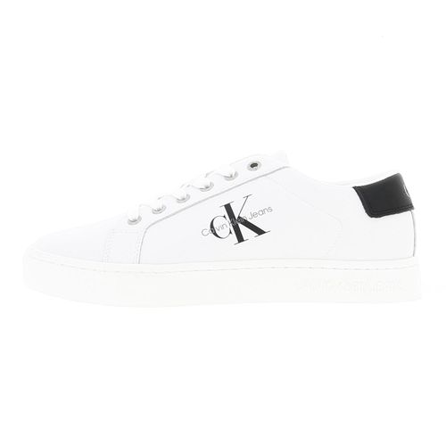 Chaussures Basses Cuir Ou Simili Calvin Klein Classic Cupsole Lace Blanc 2007000200742 - 40