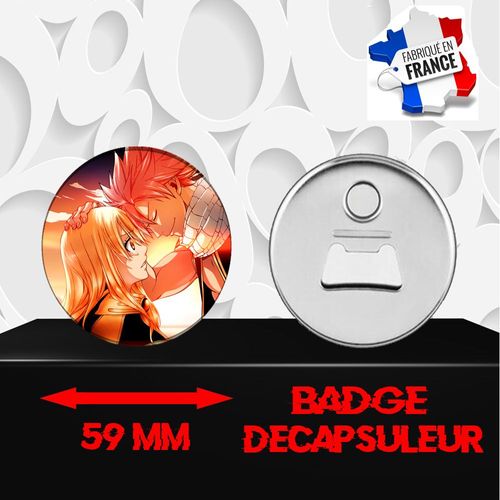 Magnet Décoratif Décapsuleur Aimanté 59 Mm Manga Fairy Tail 216