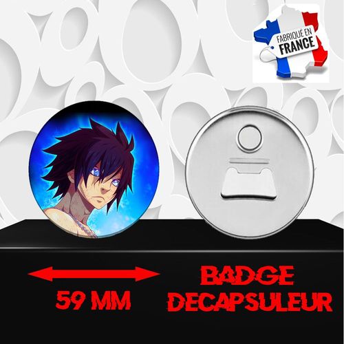 Magnet Décoratif Décapsuleur Aimanté 59 Mm Manga Fairy Tail 217