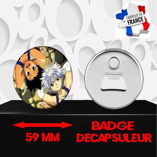 Magnet Décoratif Décapsuleur Aimanté 59 Mm Manga Hunter X Hunter 225