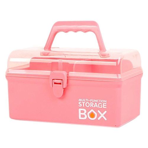 Boîte De Rangement En Plastique, Boîte À Cosmétiques, Porte Rouge À Lèvres, Conteneur D'outils Cosmétiques De Bureau