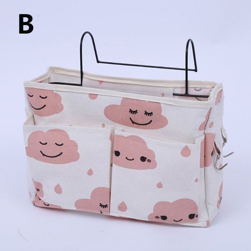 Sac De Rangement De Lit Suspendu, Support Multi Poches, Organisateur Suspendu, Sac De Rangement De Chevet Pour Lit Superposé De Dortoir, Panier Suspendu En Tissu